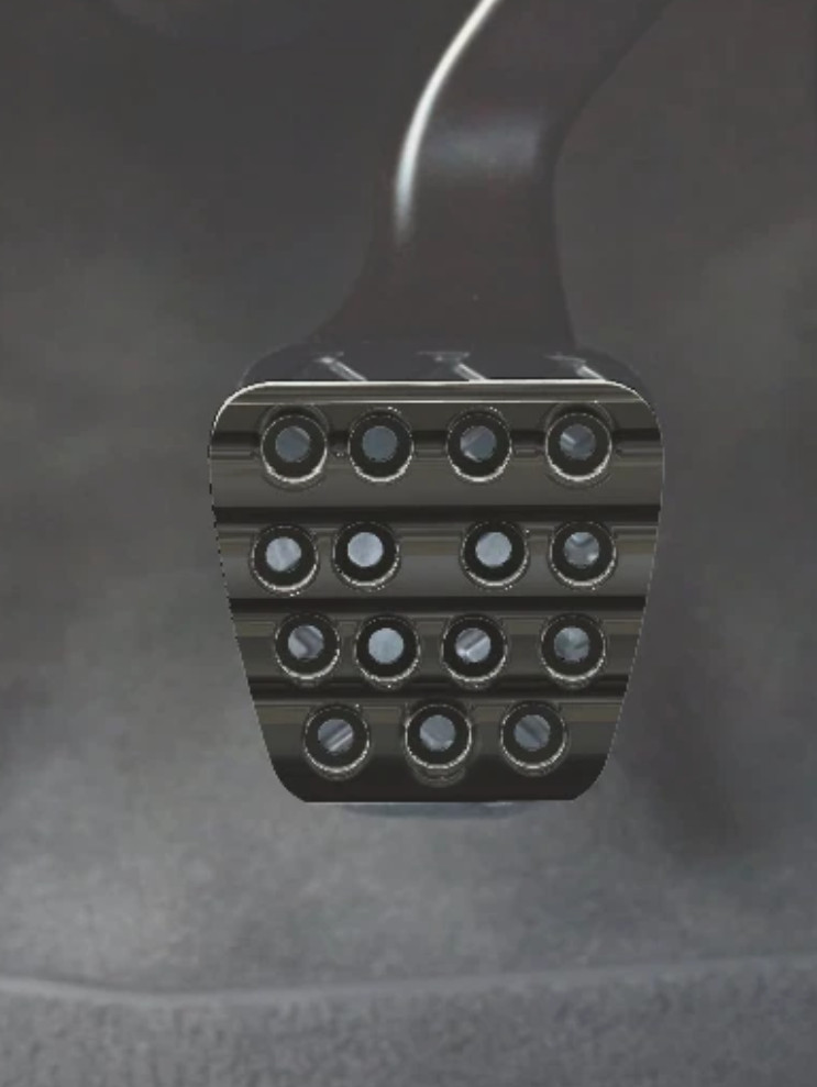 Universal Manual Car 2" Pedal Extension Fits Many Cars Honda, Nissan, Toyota....