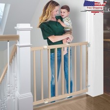 Stairway Swing Baby Safety Gate One-Hand Operation Removable Child Gate 28-42in