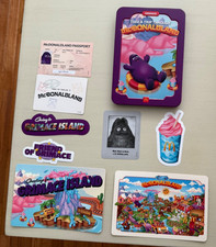 Welcome To McDonaldland McDonald's Grimace Set NEW Great Condition