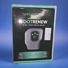 Rejuvacare Foot Renew 3-in-1 Nerve Relief Massager Rechargeable New