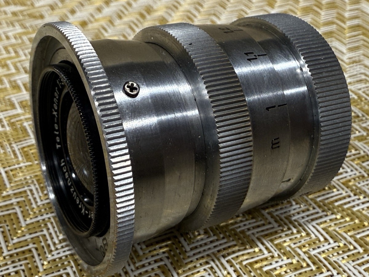 Schneider-Kreuznach 75mm F/3.8 Tele Xenar Vintage Lens Robot Screw