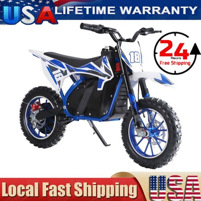 #ad 36V Kids Electric Off Road Mini Motorcycle 350W High Performance Motor Dirt Bike $463.47
