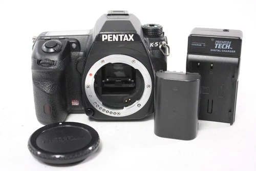 Pentax K-5 DSLR Camera Body with a Shutter Count of 46,174