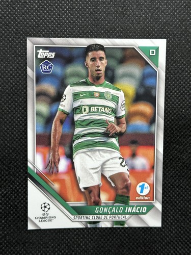 2021 Topps UEFA Champions League 1st Edition Goncalo Inacio #197 card