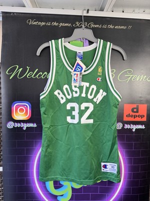 NWT CHAMPION Boston Celtics #32 Kevin McHale 50th GOLD LOGO NBA