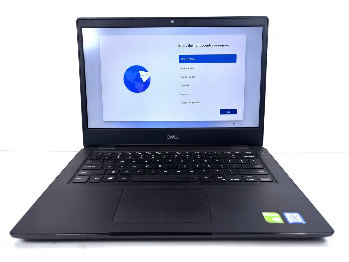 Dell Intel Core i7 8th Gen. PC Laptops & Netbooks 256 GB SSD