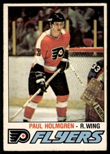 1977-78 O-Pee-Chee Paul Holmgren RC Philadelphia Flyers #307