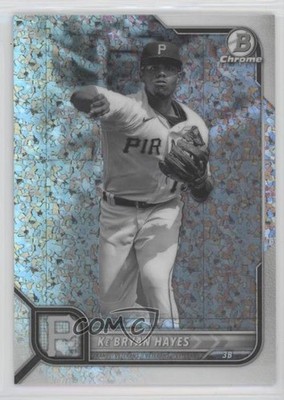 2022 Bowman Chrome Black & White Mini-Diamond Refractor /199 Ke'Bryan Hayes 1u6
