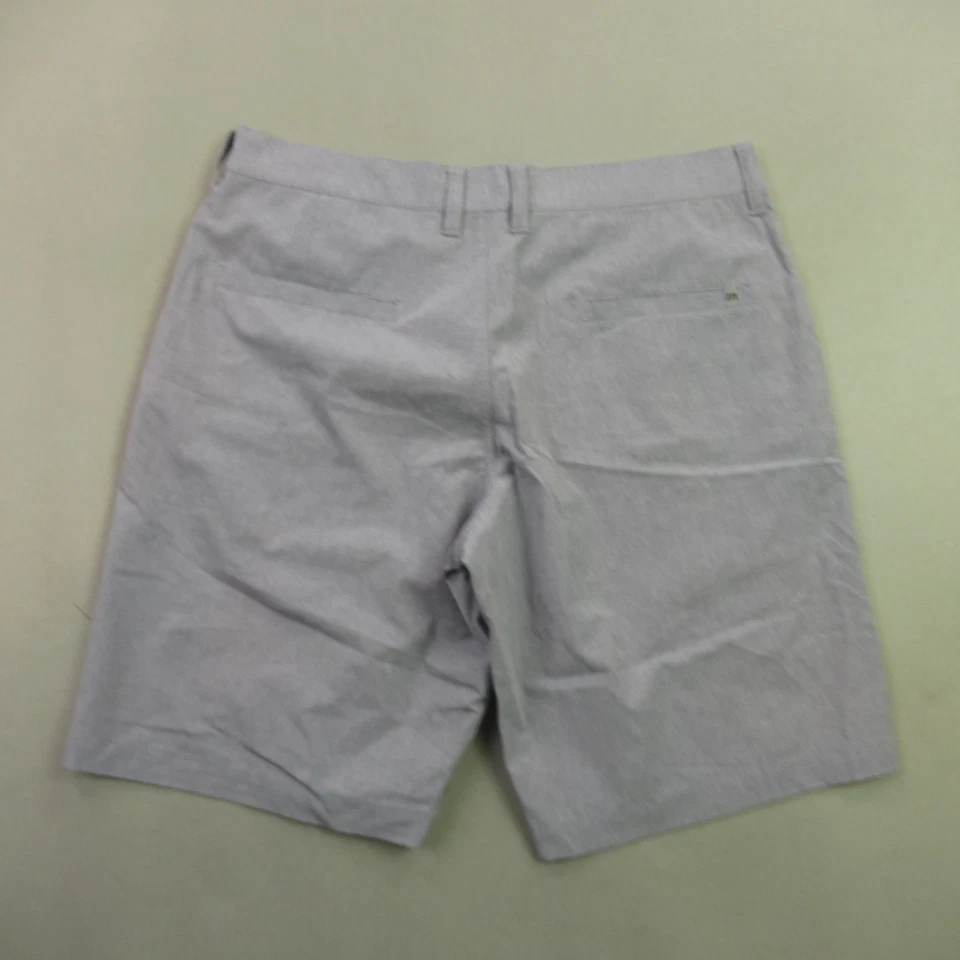 Travis Mathew Shorts Mens 32 Pockets Button Lightweight Golf Chino Purple - Image 4 of 4