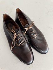 Dark Brown Oxford Dress Shoes Leather