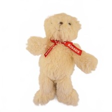 Hershey  s Kisses White Plush Bear 8" Red Bow