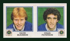 1983 Panini #466 A-B Craig Paterson David McKINNON Rangers