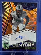 Mike Green RC - 2025 Donruss Elite Turn Of The Century Auto Orange 101/199