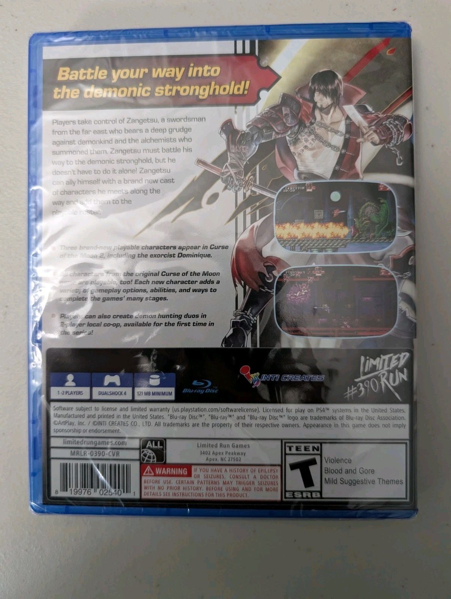 BLOODSTAINED: CURSE OF THE MOON 2 PS4版 Amazon.com: Bloodstained: Curse Of The Moon 2 - PlayStation