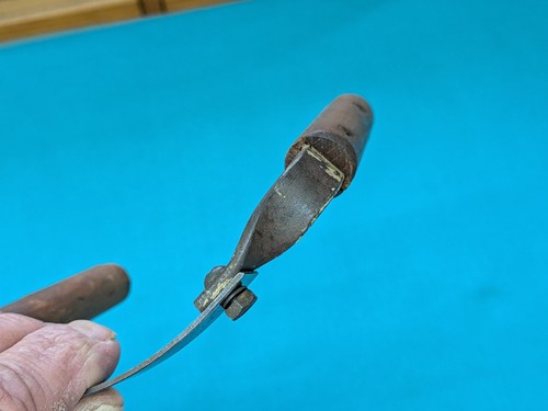 VTG Snell & Atherton OED-3 Blade Heel Shave Altered into a Mini Scorp for Wood - Picture 11 of 16