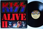 KISS Alive II CASABLANCA 2xLP gatefold 1st press w/Kiss merch order form