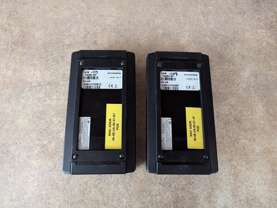 LOT OF 2 SAFLOK DORMAKABA 74350-RP RFID ENCODER | eBay