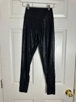 Buffbunny Collection Black Snakeskin Print High Waist Leggings Women Size S