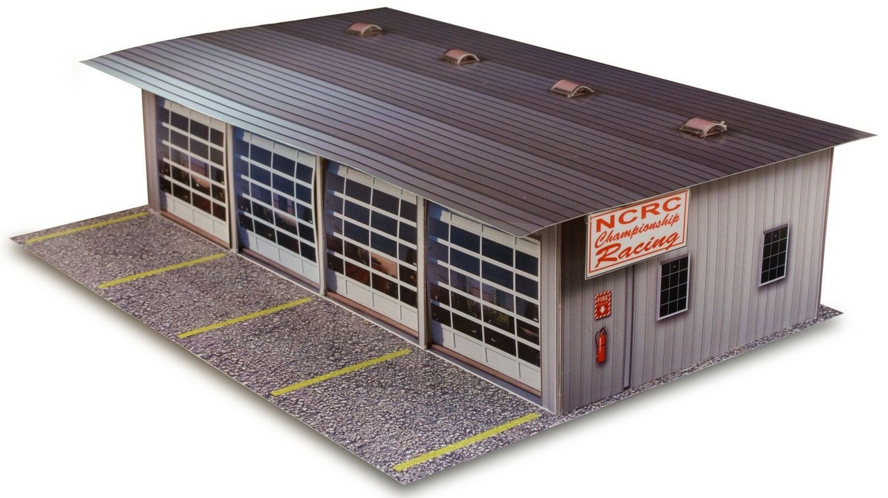 Innovative Hobby 4 Stall Pit Garage 148 Carrera GO Slot Car Building Kit 4290₽