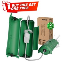 RESTMO 2 Pack IP44 Outdoor Extension Cord Weatherproof Extension Cord Cover