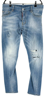 DSQUARED 2 Herren Denim Stretch Tapered Jeans Größe: 48 W32 L30