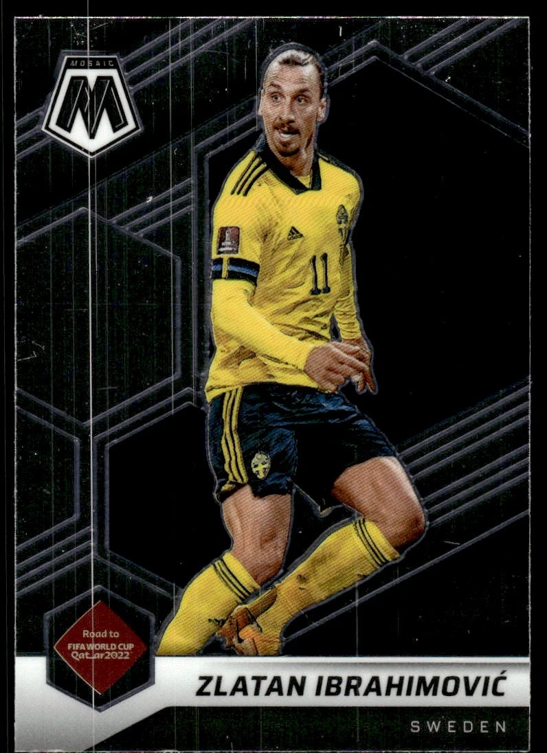 25+ Panini Mosaic FIFA Road to World Cup Zlatan Ibrahimovic #90