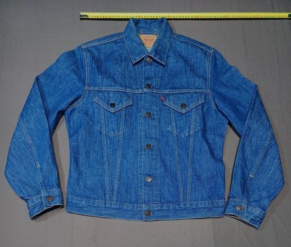 Women Levi's Jacket Navy Denim 40 / L / 48