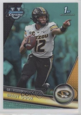 2023 Bowman U Chrome Aqua Refractor 17/299 Brady Cook #131 1xd