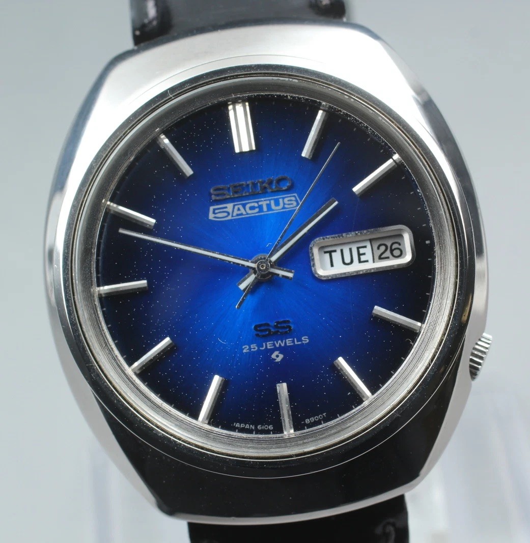 【整備済み】美品 セイコー5 アクタス 1973年製造 ビンテージ Seiko5 整備済み】美品 セイコー5 アクタス 1973年製造 ビンテージ