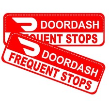 Delivery Driver Vehicle Magnet for Car, Truck and SUV - Reflective Safety Des...