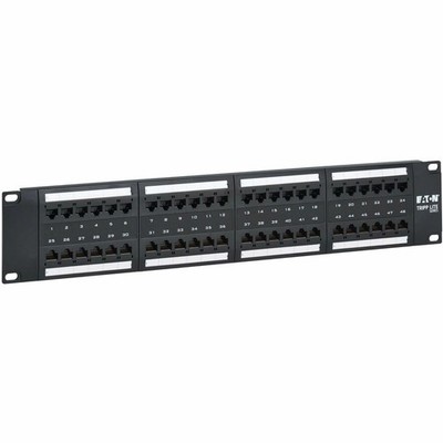 Tripp Lite Cat6 Patch Panel 48-Port 4PPOE Rj45 2Urm