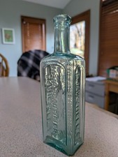 Ext. Rare Pontil D. Mitchell's Hair Beautifier Chemical Works Rochester. Mint