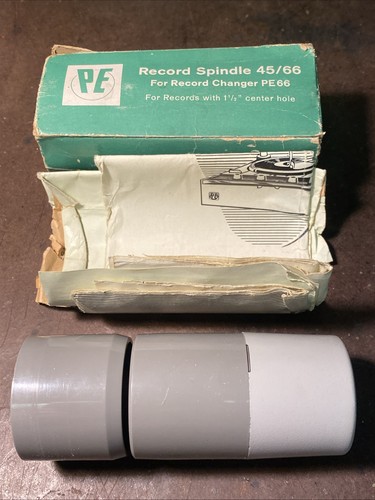 Vintage Perpetuum Ebner PE 66 Turntable 45rpm Record Spindle