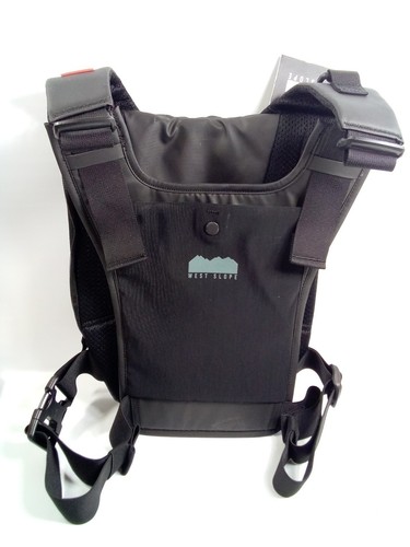 West Slope Gear Pro-180X Chest Pack Black NWT Outdoors Adventure - Picture 2 of 5