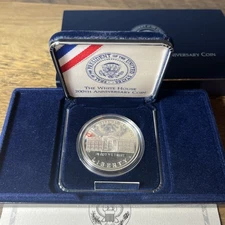 1992 The White House 200th Anniversary Proof Silver Coin