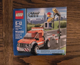 LEGO CITY: Flatbed Truck (60017) plus Bonus--Lego Light Repair Truck (60054)