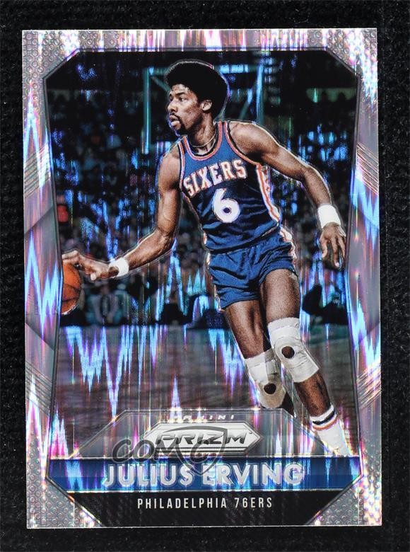 2015-16 Panini Prizm Flash Prizm Julius Erving #288 HOF 10nx