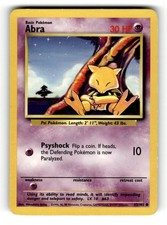 1999 Pokemon BS Abra 43/102