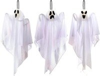 Halloween Deko 3Er Pack Haengende Geister Fliegend Gespenst Garten Terrasse