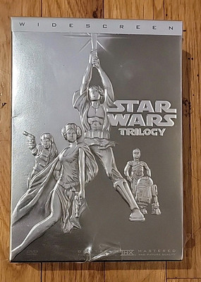 2004 Star Wars Trilogy DVD - Widescreen 4-Disc Box Set Edition - SEALED