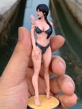 Resin Diorama 1:18 Turn around Girl Beauty Miniature Figure Doll Toy Scene Props