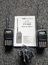 Yaesu FT 60E (FT-60E radio body, original Yaesu Ni-Mh rechargeable battery)