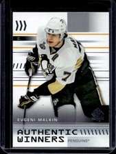 2019-20 SP Authentic Evgeni Malkin Winners #AW-EM Penguins