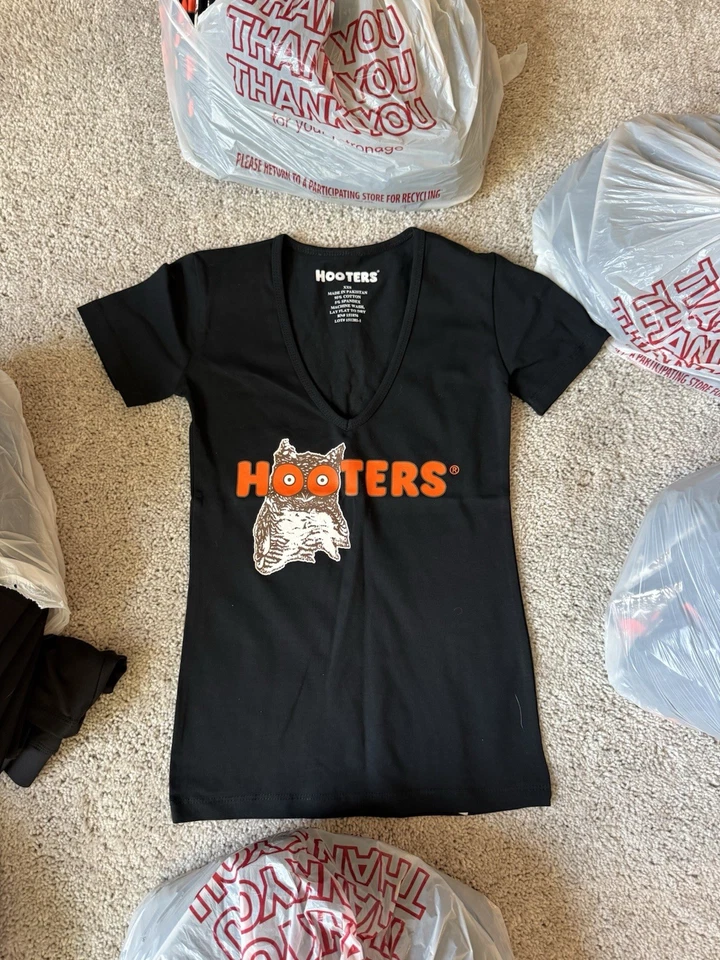 Винтажный набор униформы для девочек Hooters - Изображение 2 из 4