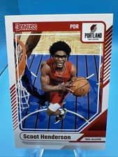 2024-25 Panini Donruss Scoot Henderson #143 Portland Trail Blazers