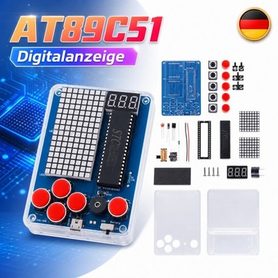 Children Game DIY Electronic Soldering Kit 51 Microcontroller Soldering Practice