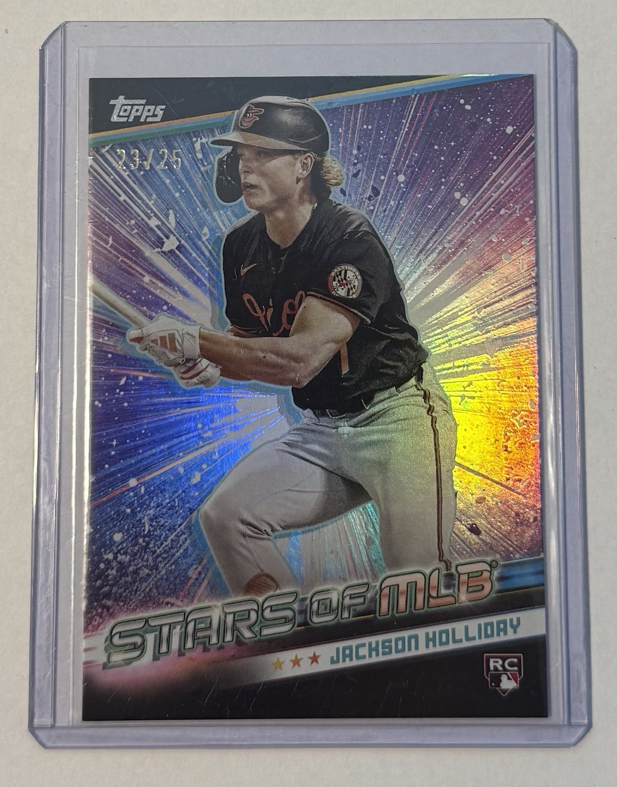 2024 Topps Update Series - Stars of Mlb Jackson Holliday #SMLB-83 Black /25 (RC)