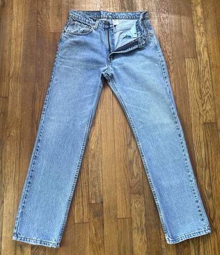 Vintage Levi’s 505 Straight Leg Jeans 31X30 (passt 29X30) USA