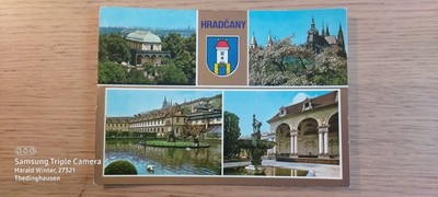 Postkarte Prag Praha Letohradek Belveder 13.10.1987 gel_111