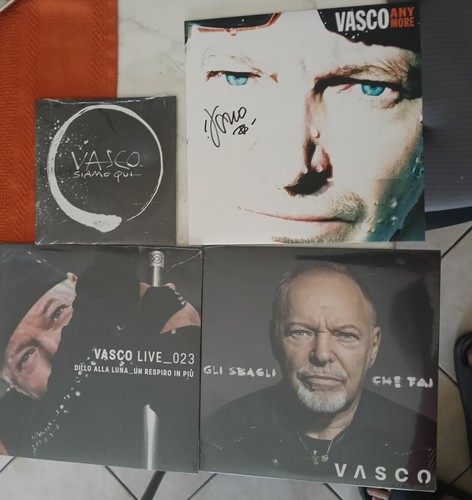 Vasco Rossi lotto 4 singoli 7" 45 giri edizione limitata Pop Rock prezzo ebay